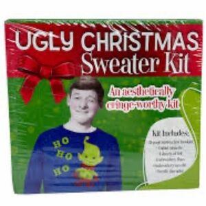Publications International, Ltd. Ugly Christmas Sweater Shirt Make It Kit NEW